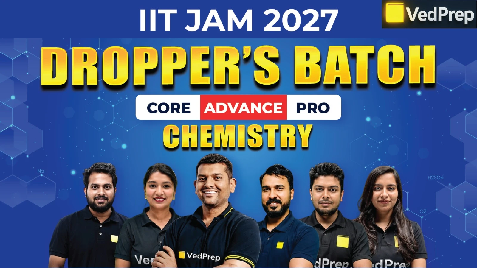 Dropper's Batch IIT JAM Chemistry 2027: Complete Recorded Course